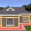 1 bedroom house plan