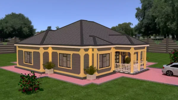 3 bedroom house plan