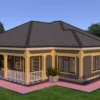 3 bedroom house plan