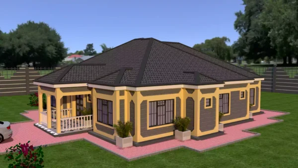 3 bedroom house plan