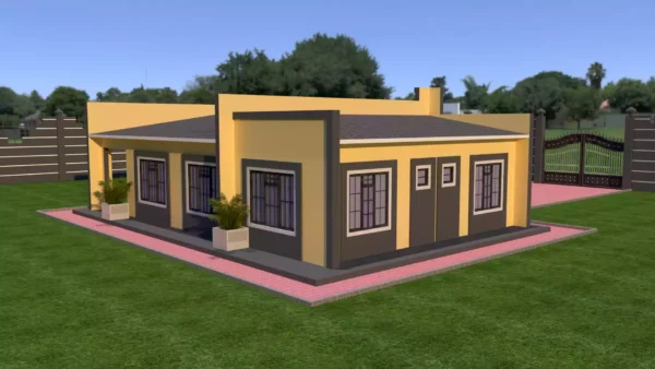 3 bedroom house plan
