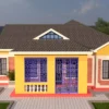 3 bedroom house plan 1