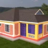 3 bedroom house plan 1