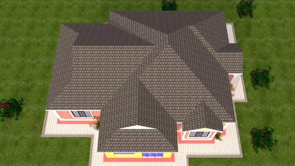 3 bedroom house plan 1