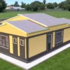 Simple 2 bedroom house plan