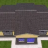 3 bedroom house with a gable roof design