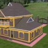 4 bedroom storey house plan