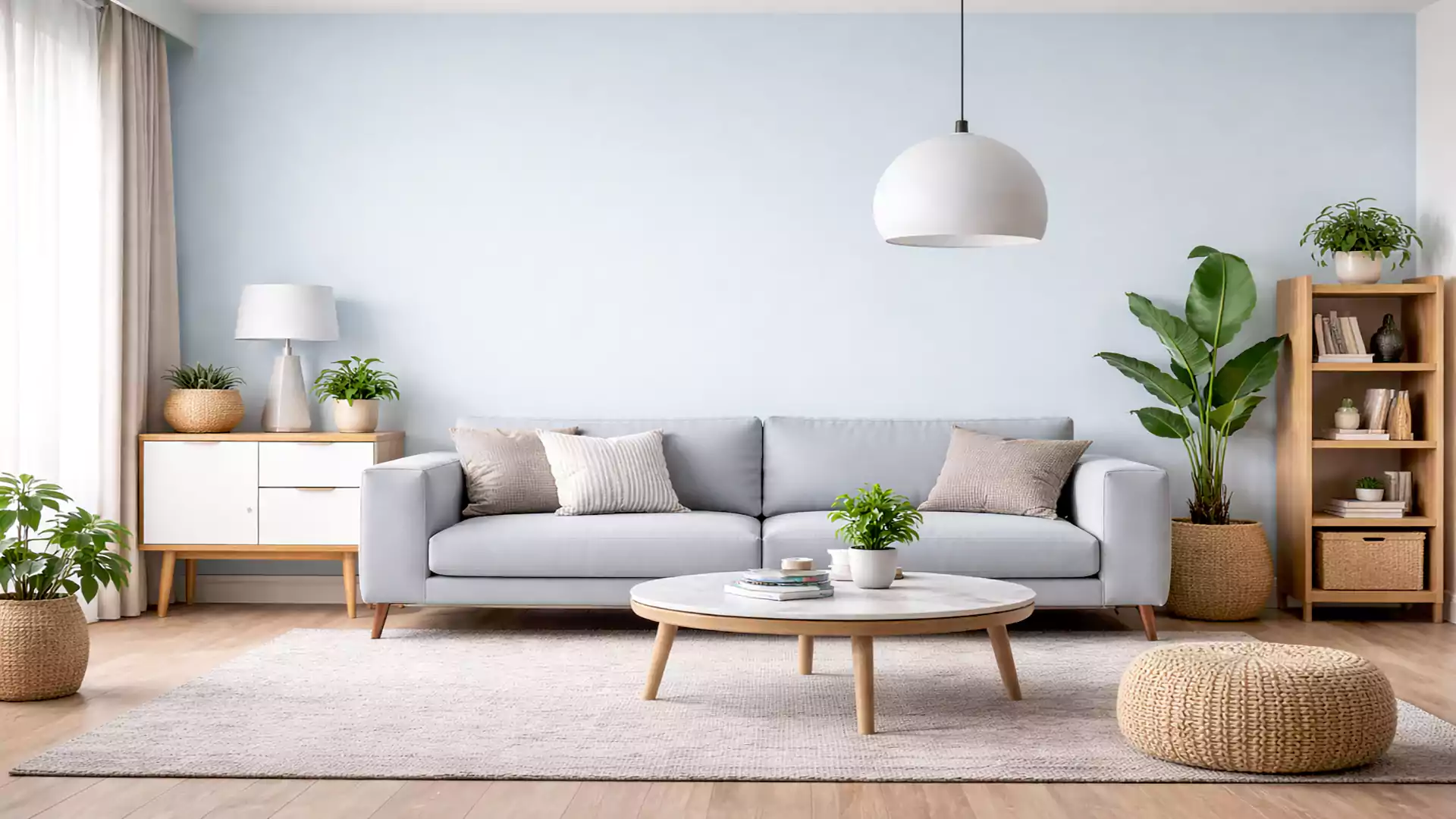 Modern living room interior.