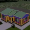 Simple 2 bedroom house plan